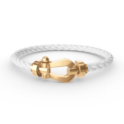 [Elitejewels]FORCE GROSSES HUFEISENARMBAND OHNE DIAMANT GOLD