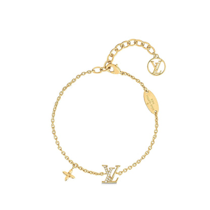 [Elitejewels]LOGO STAR MOTIF GOLD BRACELET