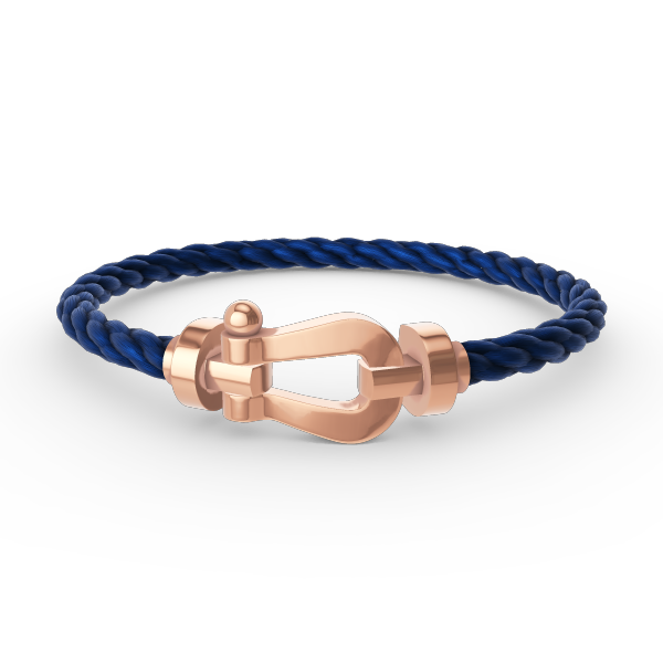 [Elitejewels]FORCE LARGE HORSESHOE NO DIAMOND BRACELET ROSE GOLD