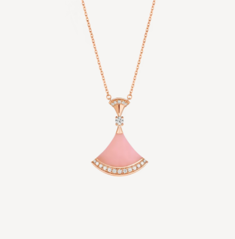 [Elitejewels]TRAUM HALSKETTE ROSA OPAL