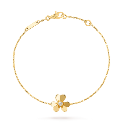 [Elitejewels]FRIVOLE GOLD FLOWER BRACELET