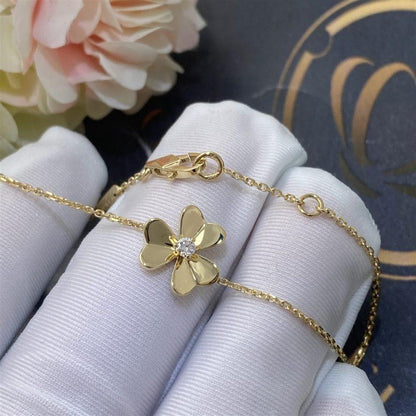 [Elitejewels]FRIVOLE GOLD FLOWER BRACELET