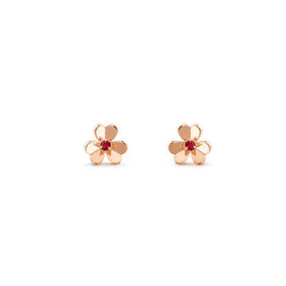 [Elitejewels]FRIVOLE  FLOWER PINK EARRINGS