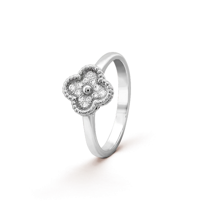 [Elitejewels] KLEEBLATT-DIAMANTRING