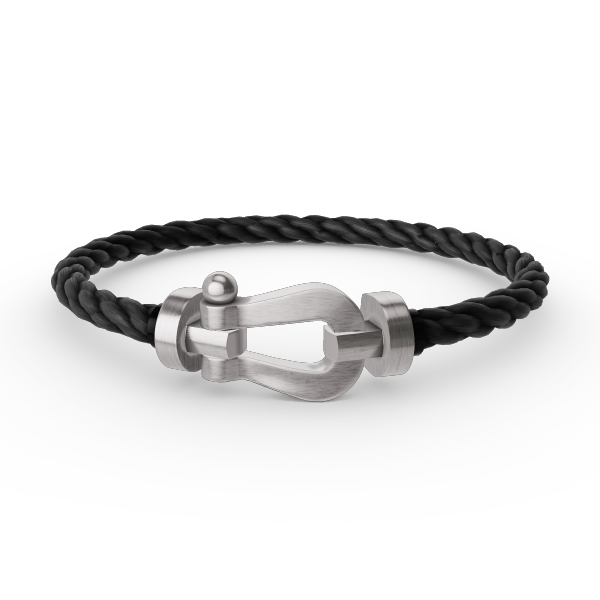 [Elitejewels]FORCE LARGE HORSESHOE NO DIAMOND BRACELET SILVER