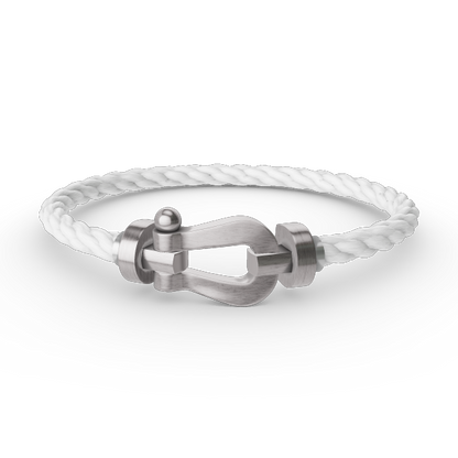 [Elitejewels]FORCE LARGE HORSESHOE NO DIAMOND BRACELET SILVER